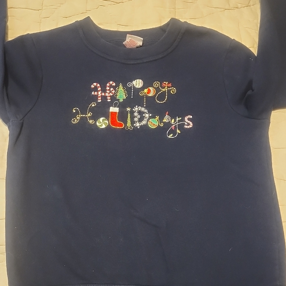 Holiday Editions Brand Christmas Women's Sweatshirt Size Small